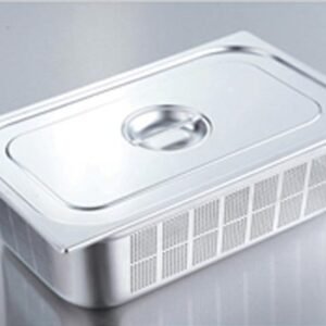 100 1/1 depth 20 cm perforated lid &100 عمق1/1 20 سم مثقوب بالغطاء